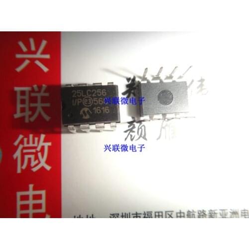 In Stock 100% New&original 25LC256-I/P 25LC256 DIP8
