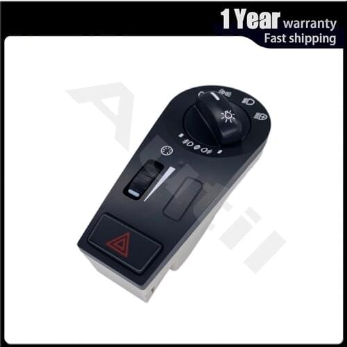 High Quality Headlight Fog Lamp Hazard Warning Control Light Switch for Volvo Truck FH12 FM FM12 FM9 VNL 20953569 20466306