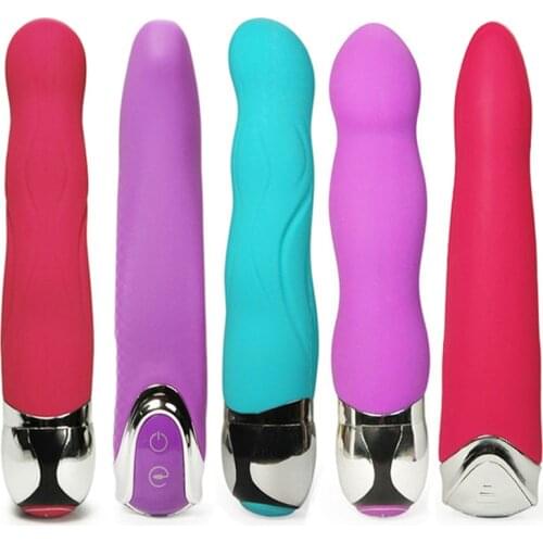 G Spot Vagina Vibrator Clitoris Stimulator Massager Anal Butt Plug Mastubation Erotic Sex Toys for Women Adults Female Dildo