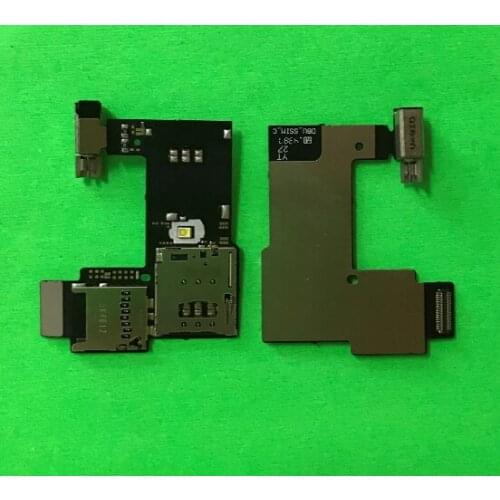 10pcs For Motorola Moto G2 XT1068 XT1069 G 2nd SIM Card+Micro SD Memory Slot Tray Holder Reader Flex Cable Board