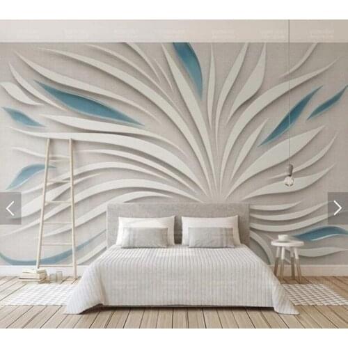 Custom 3D wallpaper, abstract petal pattern murals for living room bedroom sofa background wall home decoration wallpaper