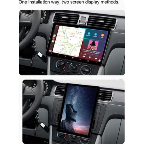 Joying 2 Din 13.3 Inch 1920*1080 Android Radio Stereo Universal Head Unit Car Multimedia Player Automatic Rotatable 6GB+128GB