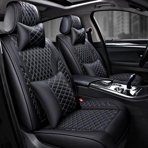 Custom Car Seat Cover Universal Seat Luxury Leather Car Seat Car Modeling Car styling For Citroen ELYSEE C3-XR C4L C5 C6