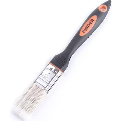 H7JB Grip Tight Tools Home Repair Tools for DIY Paint Stains Varnishes Cabinet Deck Fence Door Trim Paint Brush PTE Hair Oil