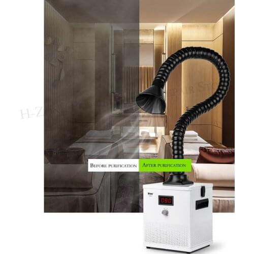 UYUE 110V/220V Laser Smoke Absorption Purifier Welding Air Purification Dust Collector Triple Filter solder for iPhone HUAWEI
