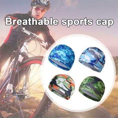 Summer Cooling Skull Cap Breathable Sweat Wicking Cycling Running Hat Cap Odorless And Sweat-absorbent Sweat-absorbent Cycling