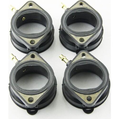 Motorcycle Carburetor Intake Glue Manifold Boots For KAWASAKI ZX1100 Ninja ZX-11 1990-2001 ZX1100 ZZ-R1100 1990-1999 2001