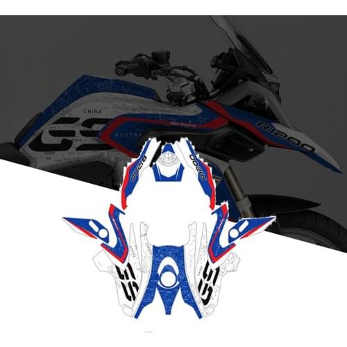 Motorcycle Graphics Decals Kit Case for BMW R1200GS R1200 GS LC 2014-2018