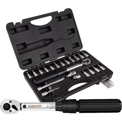 21 In 1 Torque Wrench Bits Set Bicycle Motorcycle Detection Repairings Tool High Precisions Combination Multipurpose Tools Kit