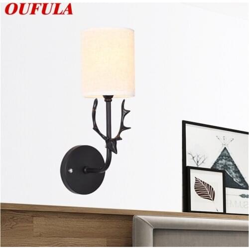 OUFULA Wall Lights Modern Creative Figure LED Sconces Lamps Indoor For Home Corridor