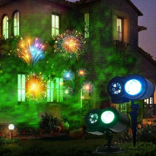A Christmas projection lamp that can change patterns, and a LED night projection lamp that can customize patterns