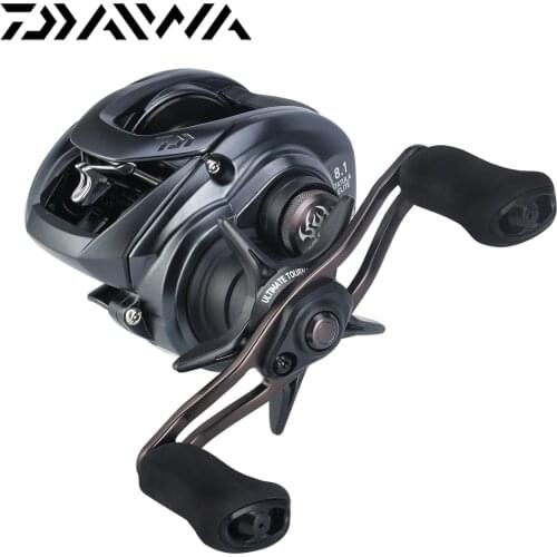 DAIWA TATULA ELITE 100XHL Baitcasting Fishing Reel TWS Zero Adjuster Aluminum Body Low Profile Saltwater Fishing Tackle