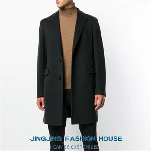 S-7XL!!2020 A loose European and American woollen coat is a versatile and fashionable woollen coat