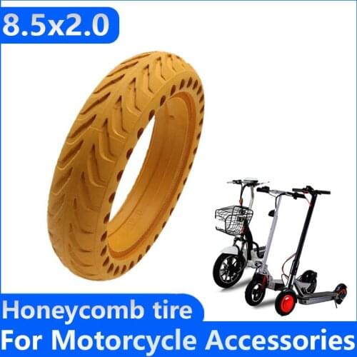 For Xiaomi Mijia M365 Amp Pro Electric Scooter Tire 8.5 Inch Honeycomb Solid Tire 8.5x2 8.5x2.0 Tire