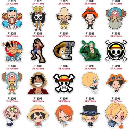 New 10pcs Cartoon Japan Anime Planar Resin Character Acrylic Charms Cabochon Printed for Keychain