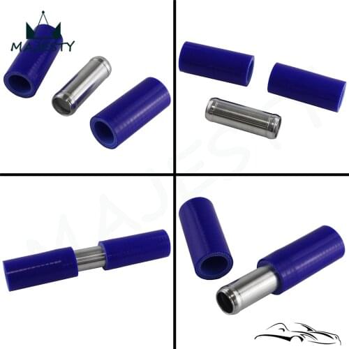 0.75'' 19mm Aluminum Hose Adapter Tube Joiner Pipe Coupler Connector 10PCS L=3