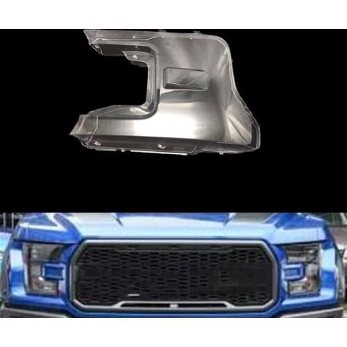 Car Headlight Lens For Ford F-150 2015 2016 2017 2018 2019 Headlamp Cover Replacement Auto Shell