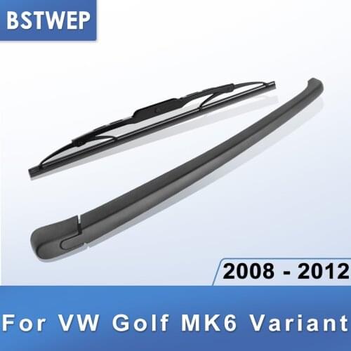 BSTWEP Rear Wiper & Arm for VW Golf MK6 Variant 2008 2009 2010 2011 2012
