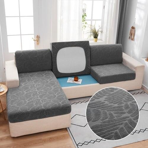 Jacquard Stretch Sofa Cover for Living Room Decorative Sectional Anti-dirty Sofa Cushion Covers Thicken Furniture Cover