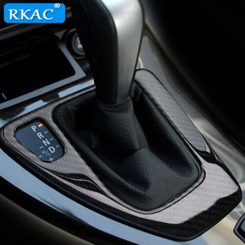 For bmw e90 e92 Carbon Fiber Sticker Decorative Cover trim Strip for Car Control Gear Shift Panel 3 series 2005-2012 Car Styling
