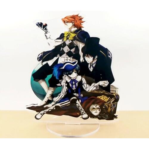 Anime Black Butler Acrylic Action Figure Stand Model Desk Decoration Collection Plate Holder Cosplay Toy Gift