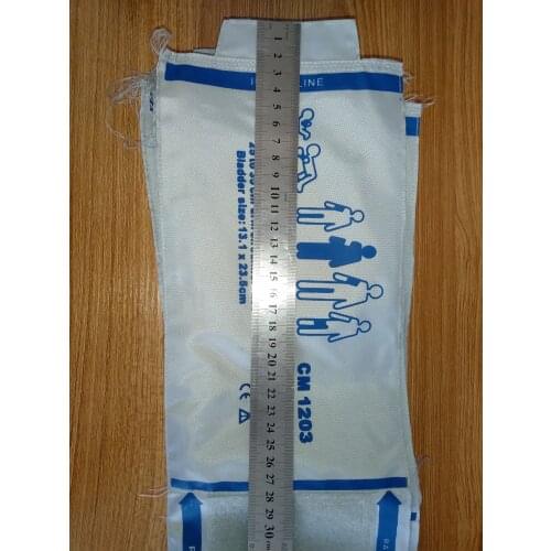 The factory handles cloth bags for adult blood pressure cuffs, single tube and double tube. Large quantity price concessions