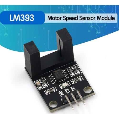 Beam photoelectric sensor Electric counter module LM393 motor count speed sensor module test module groove coupler module