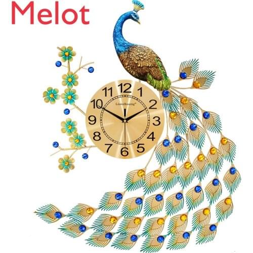 Simulation Peacock Head Wall Hanging American Style Ornament Simplicity Wall Decoration Mobili Stile Industriale Store Display