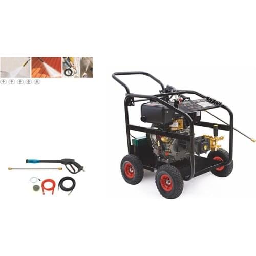 High pressure ceramic plunger washer washing machine diesel powered large flow pressure water pump 3600DF