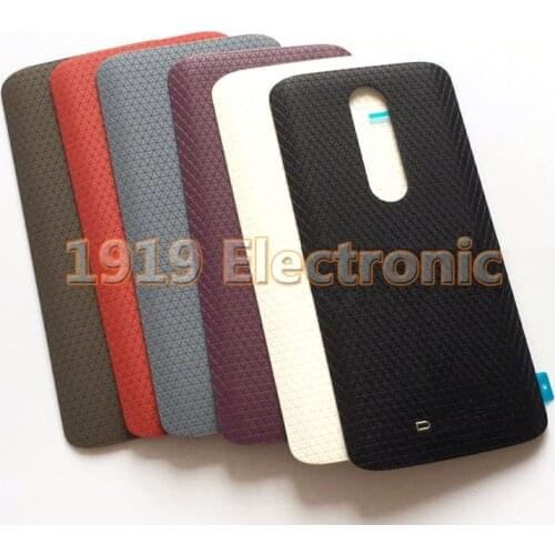 Battery Door Back Cover Case Housing With Glue For Motorola MOTO X Force Droid Turbo2 XT1580 1585 1581
