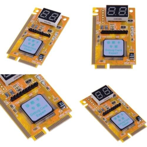 Multifunction 3 In1 Debug Card Expert Mini PCI PCI-E LPC PC Laptop Analyzer Tester Diagnostic Post Test Card Part 5*3cm