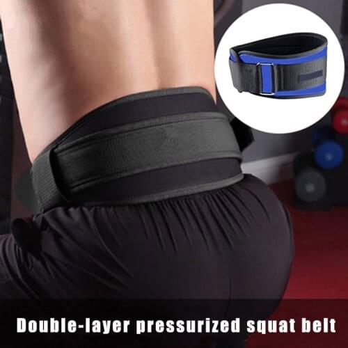 Men Waist Support Belt Adjustable for Deep Squat Weight Lifting Sports Training SAL99