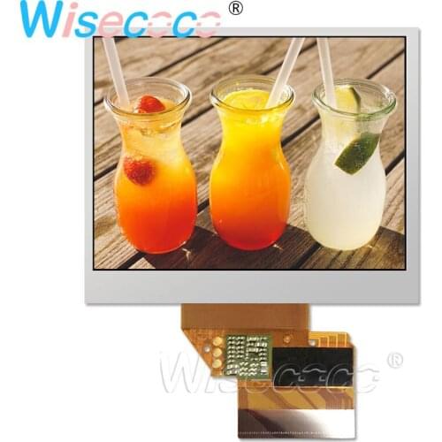 Wisecoco 3.5" U/D,L/R Reverse LQ035Q3DG03 LCD Panel Display 50 pins FPC Landscape type