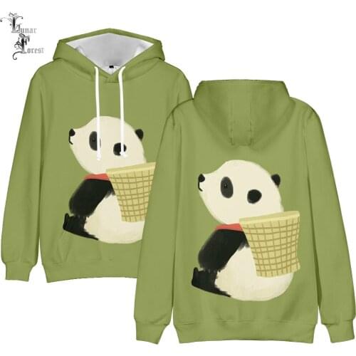 Panda 3D Funny Printing Men/Women Autumn Fashion Hoodies Sweatshirt Long Sleeves Pollover Plus Size