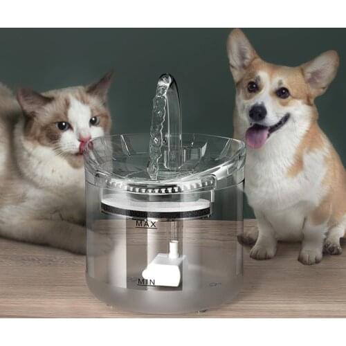 Dog drinking fountain dog supplies water bottle dog water bottle cat eating machine dog accessories pet