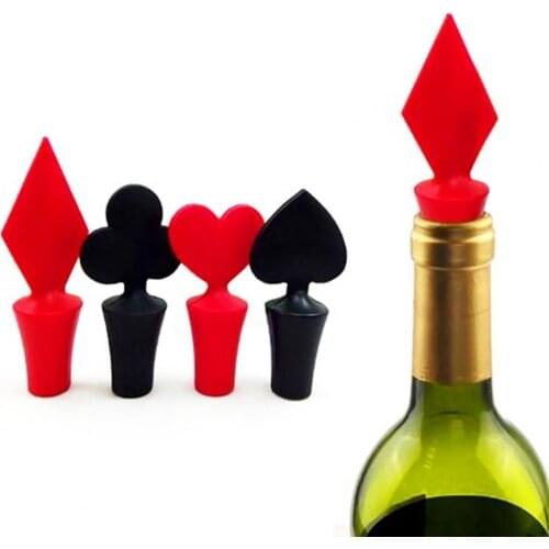 Red Small And Durable Easy To Control Wine Silicone Stopper Twist Resistance No Cracking Household Bottle Plug For Oven Home