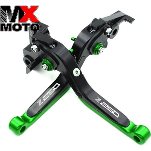 Suitable for Kawasaki motorcycle Z250 Z250SL CNC aluminum alloy brake handle, clutch lever handle 2013 2014 2015 2016 2017