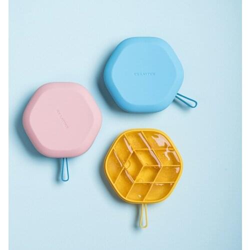 Silicone Ice Cube Maker 12-Cavity DIY Ice Maker Silicone Ice Cube Trays witH Lids Ice Candy Cake Pudding Chocolate Molds Tool