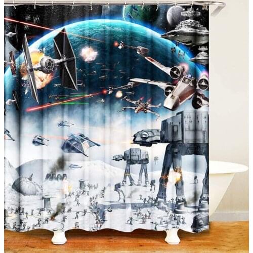 Decoración Hogareña. Cortina. Cortina De Ducha 180X180Cm. Impresión 3D HD. 12 Ganchos Gratis. Impermeable. Tejido De Poliéster