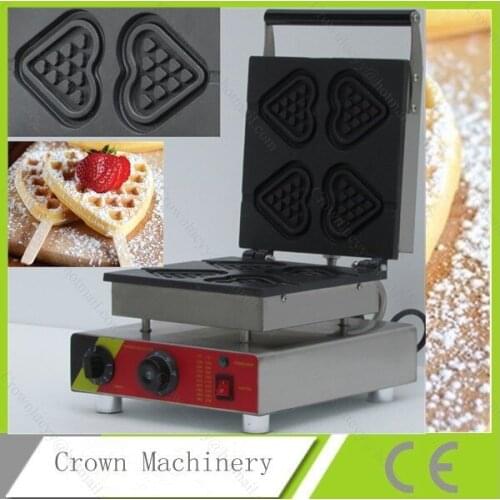 110V 220V Heart shape waffles maker in waffle makers