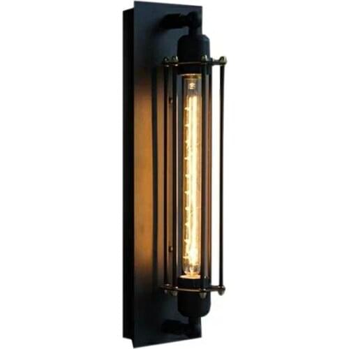 American Rural creative personality iron decorative wall lamp industrial modeling wall lamp corridor living room villa wall lamp