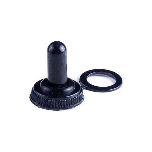 10pcs,Black Mini Toggle Switch Rubber Resistance Boot Cover Cap Waterproof Lid