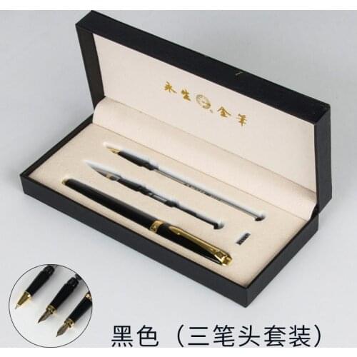 Wingsung 3 nibs 3 in 1 metal calligraphy pen art pen parallel pen gothic Arabic Italic Uncial replacement 1.0 mm 0.5MM