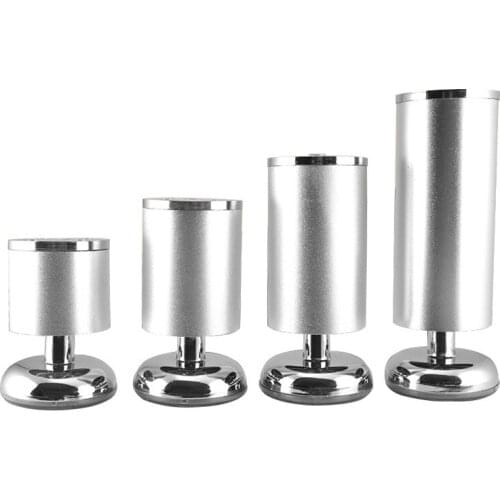 4pcs/lot thicken Aluminum alloy Furniture Legs adjustable Table Cabinets feet Sofa Bed TV Cabinet legs Furniture feet multi-size