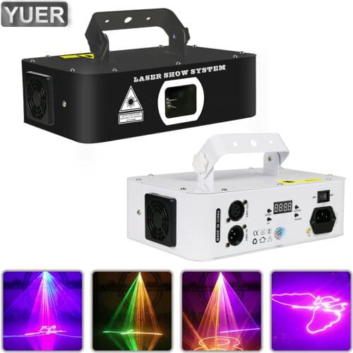 600MW 1W 1.5W 2W 3W RGB Scanning 256 Pattern Laser Light Stage Effect Laser Projector DMX512 DJ Disco Party Wedding Bar Club