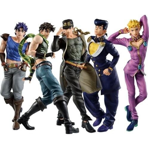 Judai 25cm Original Banpresto Ichiban Kuji JoJos Bizarre Adventure Masterlise Higashikata Josuke PVC Action Figure Model Toys