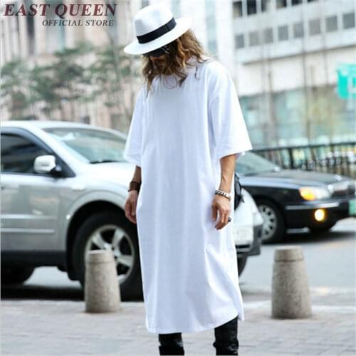 Extra long tee shirts for men mens extra long t shirts 2019 new arrival extra long t shirts for men hiphop clothes AA872