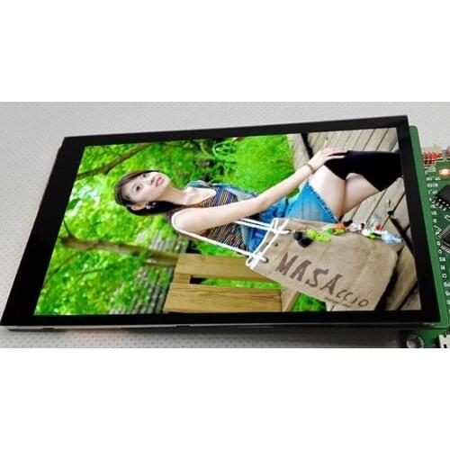 IPS 5.0 inch 16M HD TFT LCD RGB Capacitive Touch Screen with Adapter Board ILI9806G IC 8/16/18/ 24Bit MCU Interface 480*854