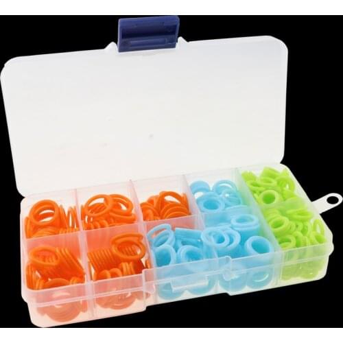 450PCS DIY plastic ring, color plastic ring, handmade hook wrap ring, car seat cushion circle, marker ring, marker ring
