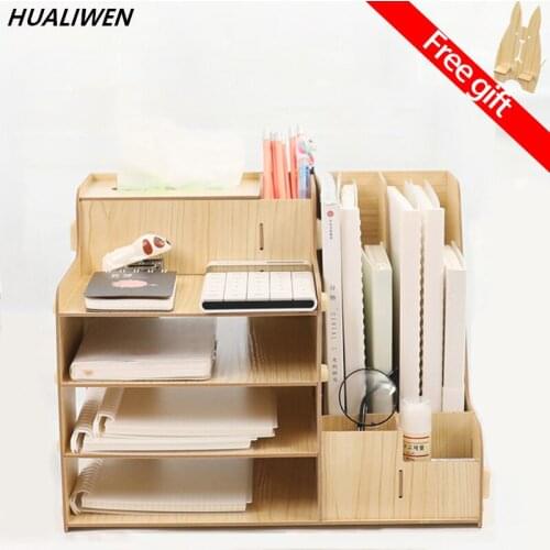Multifunctional Desktop Office Organizer Storage Box Pen Pencil Box Jewelry Makeup Holder Stationery Office storage Organizer